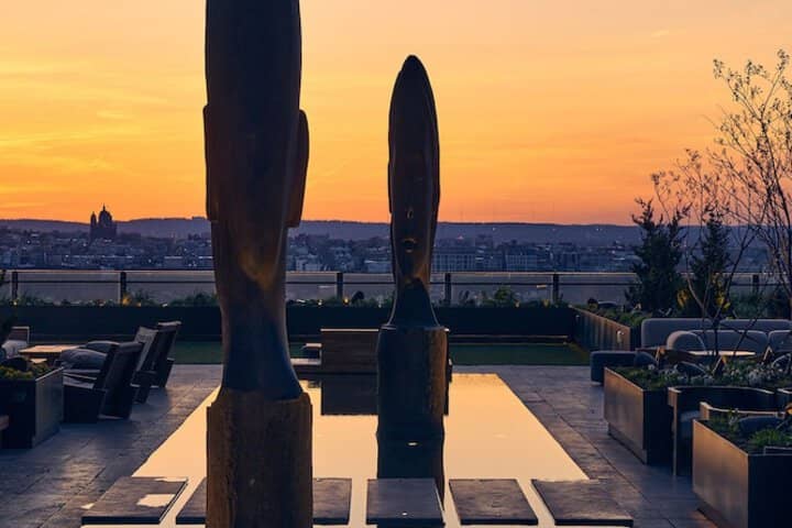 Rooftop terrace