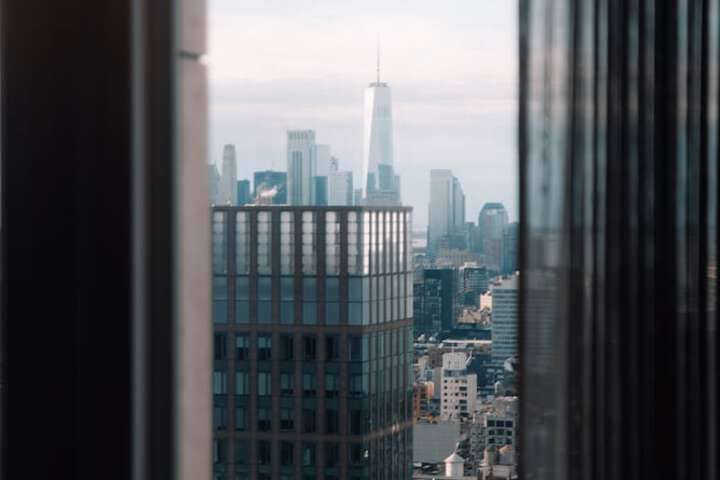 City view from property