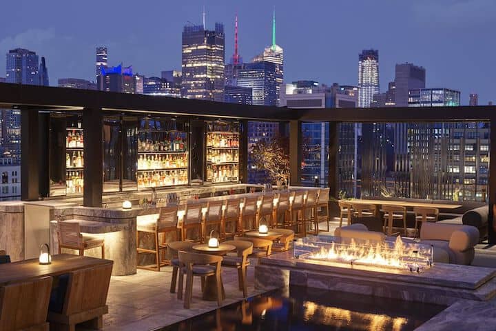 Rooftop terrace